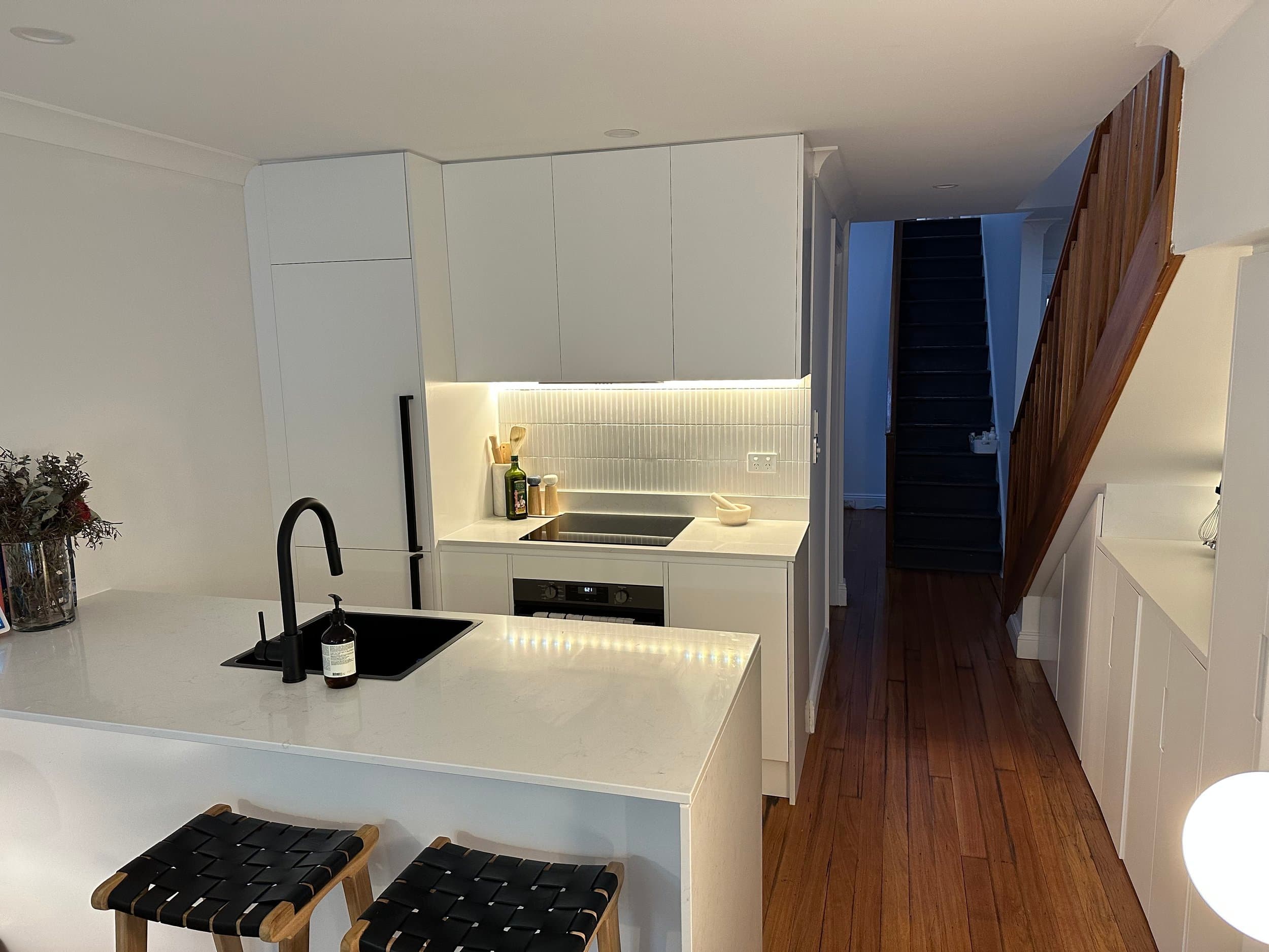 Kitchen renovation plumbing
